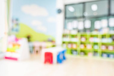 Renkli renk ile bulanıklık kütüphane anaokulu okul arka plan