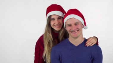Muhteşem kadın Noel sürpriz onun yakışıklı erkek arkadaşına veriyor