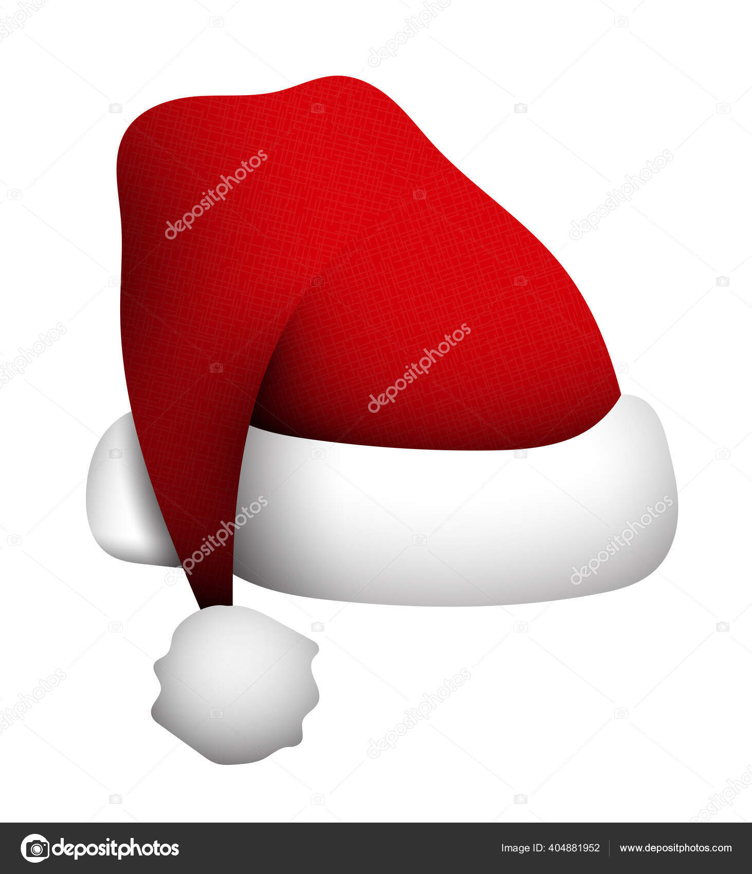 Topi Natal Topi Santa Claus Pakaian Untuk Karnaval Natal Dan Stok Vektor C Rnko 404881952