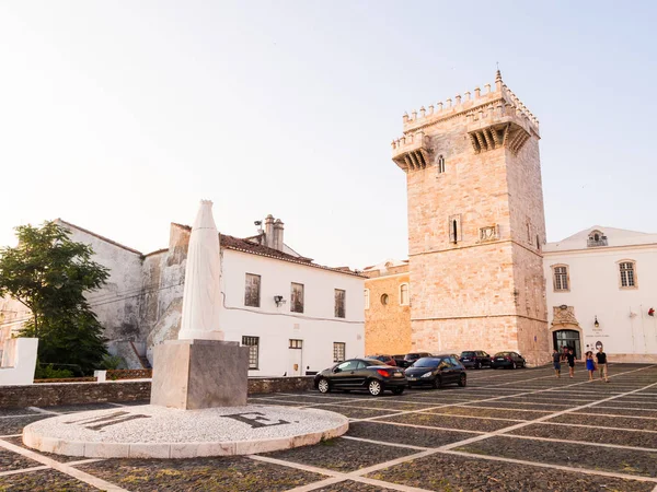 Estremoz Portugal Agosto 2018 Castillo Estremoz Castelo Rainha Santa Isabel —  Fotos de Stock