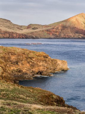 Ponta do Furado (Ponta do Sao Lourenco) Madeira Adası, Portekiz.