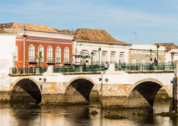 Tavira Portugal Marzo 2018 Vista Del Casco Antiguo Tavira Región — Foto de Stock