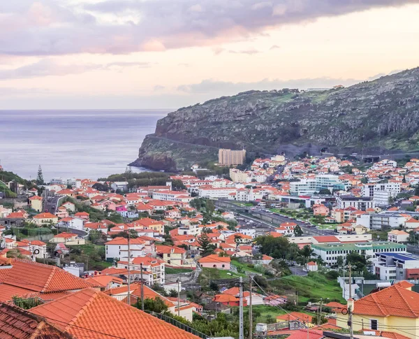 Malebný Pohled Domů Ostrově Madeira Portugalsko — Stock fotografie