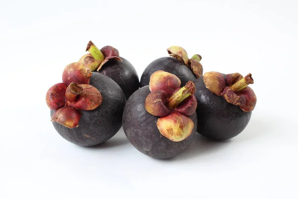 Lezzetli ıslak mangosteen açık