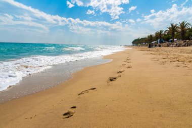 Yaz plaj tatil deniz