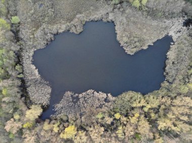 Pankow 'un Berlin bölgesinde doğal olarak oluşan bir su kütlesi olan Fauler Gölü' nün havadan görünüşü Volkspark ve doğa rezervi için kullanılan bir isimdir..