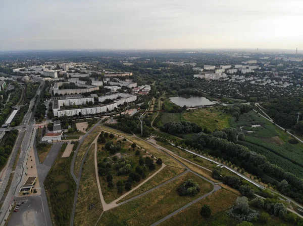 Vista Aérea Marzahn — Fotografia de Stock