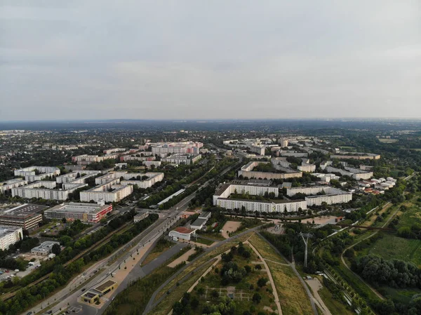 Vista Aérea Marzahn — Fotografia de Stock