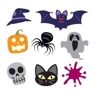 Simge halloween, vektör
