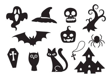 Simge halloween, vektör