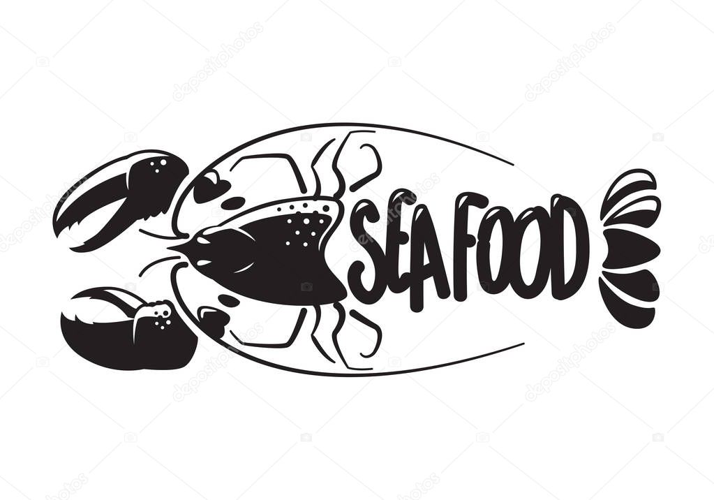 graphich seafood,vector