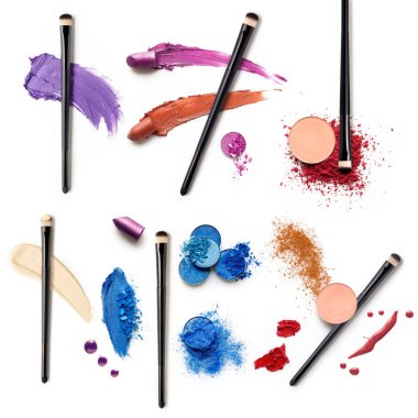 Kozmetik renk örneği.