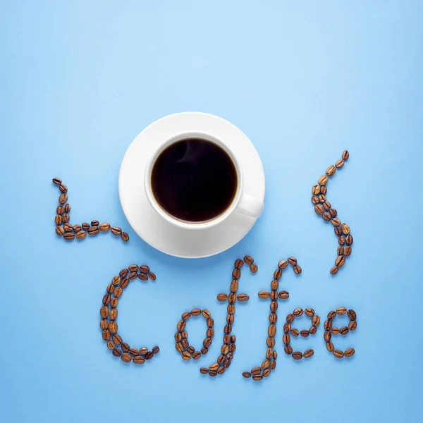 Segno di caffè . — Foto Stock