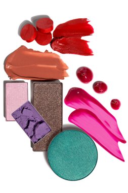 Kozmetik renk örneği.