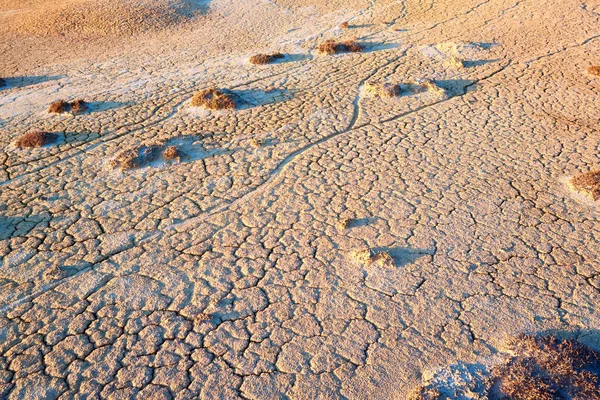 Terrain Aride Près Des Montagnes Akzharles Formations Craie Colorée Dans — Photo