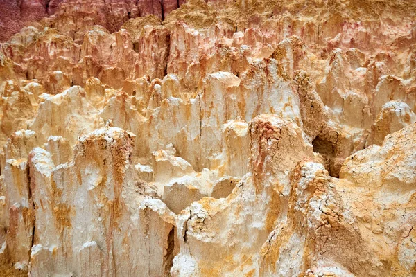 Barevné Křídy Akzharské Horách Barevné Křídový Hory Kazachstánu — Stock fotografie