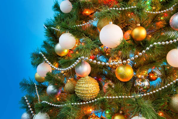 Christmas Balls Christmas Tree — Stock Photo, Image