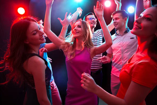 Young People Having Fun Dancing Party Stock Picture