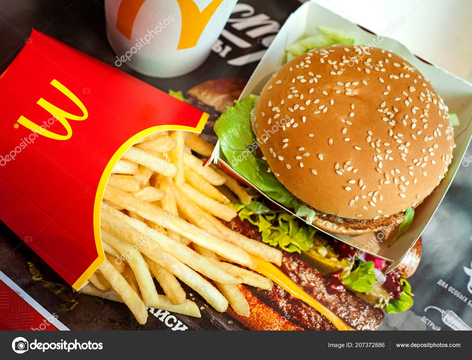 making of a big mac for photo making of a big mac for photo