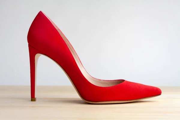 Chaussures Rouges Talons Hauts — Photo