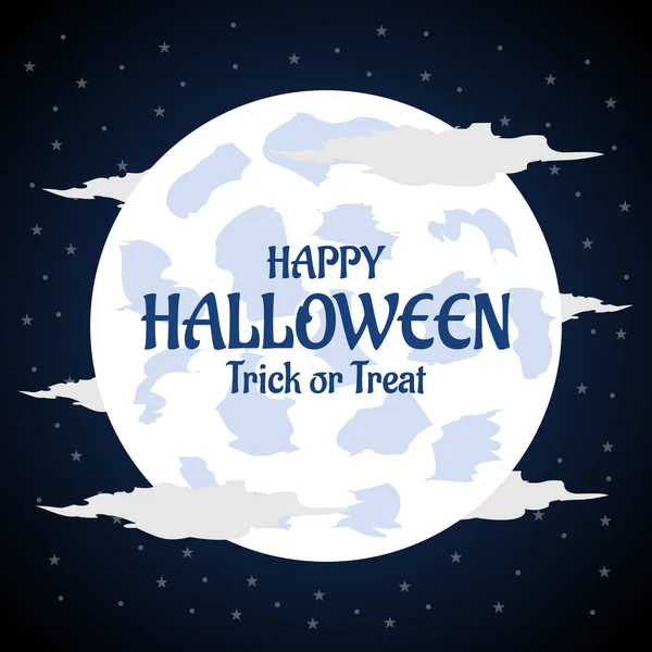 Design Plat Fond Halloween Illustration Vectorielle — Image vectorielle