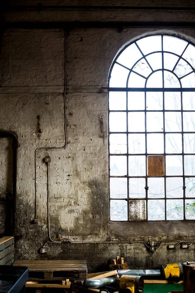 Interior Hormigón Edificio Abandonado — Foto de Stock