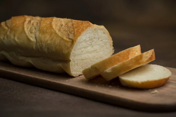 プレートの上においしいみじん切りパン — ストック写真