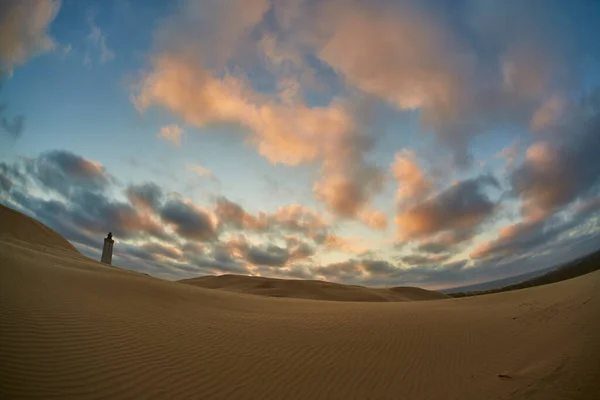 Lighthouse Beach Sunset — Stock Photo, Image