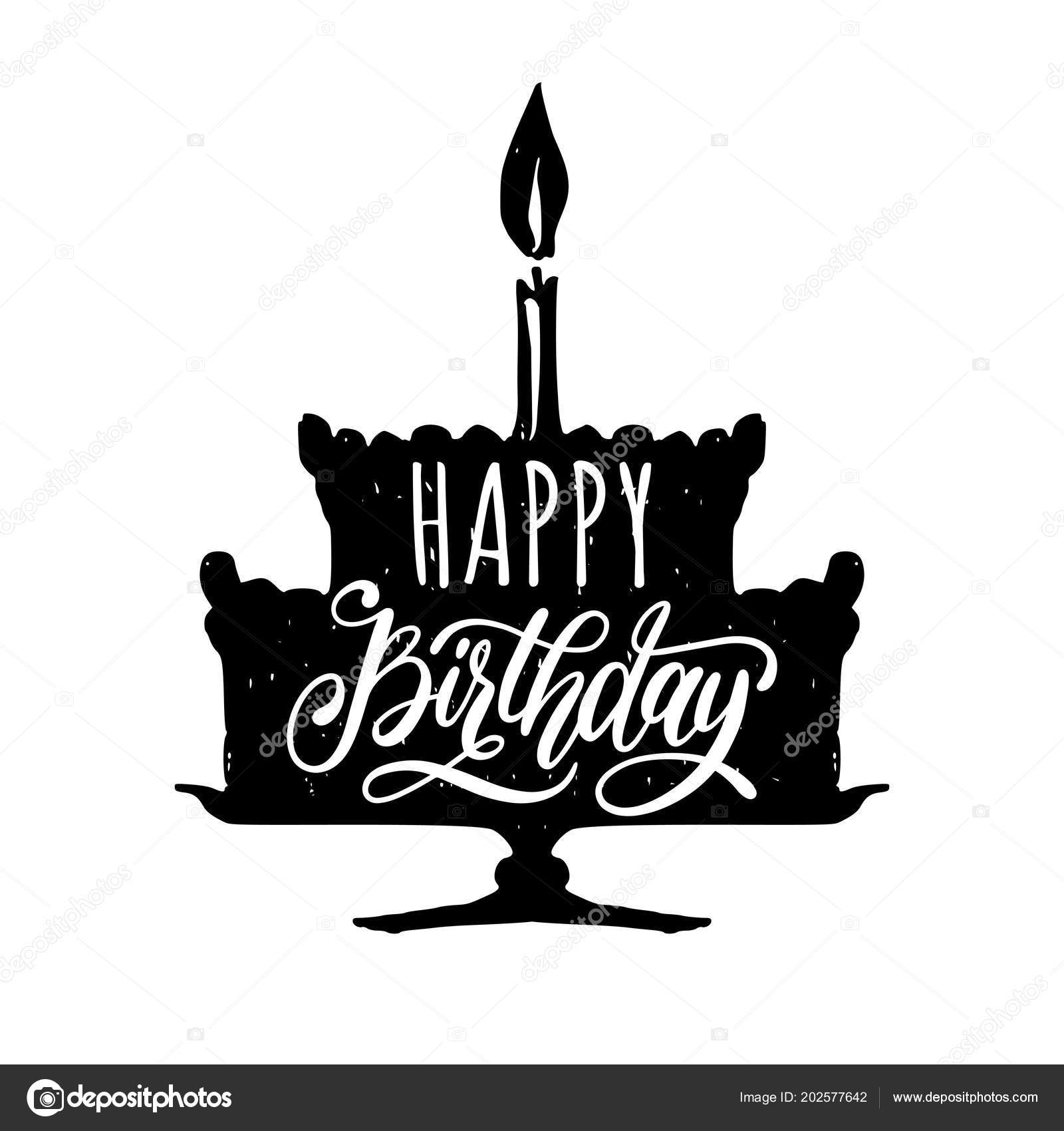 Download Happy Birthday You Hand Lettering Phrase Original ...
