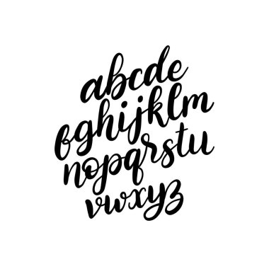 Farklı harf, alfabe kavramı.