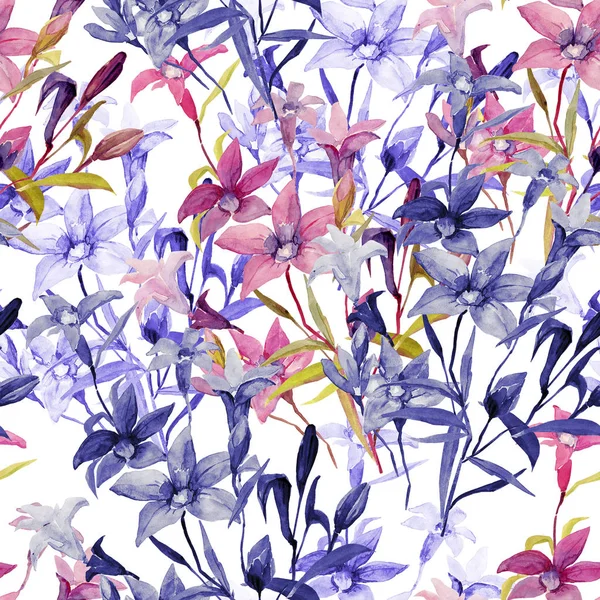 Çiçekbir Buket Çiçek Çiçek Çiçeksiz Çizim Beyaz Renkli Arka Planda — Stok fotoğraf