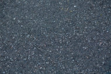 Bir koyu gri asfalt doku closeup çekim