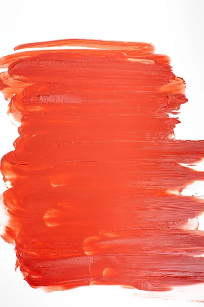 Smears of vivid red lipstick — Stock Photo, Image