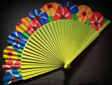 İspanyol taraftarı ve tipik İspanya, Endülüs flamenkosu.