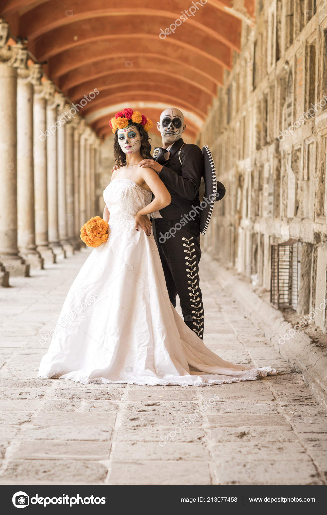 Catrin Catrina Cemetery Wedding Dresses Old Cemetery Guadalajara