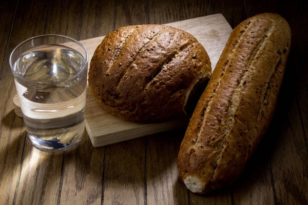 Fasten Für Brot Und Wasser Zur Stärkung Des Geistes — Stockfoto