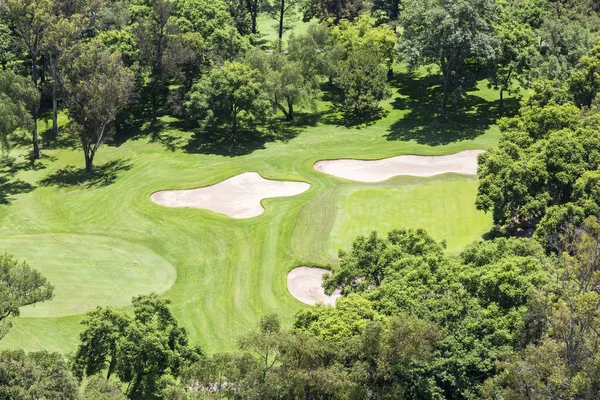 Park with green areas in Mexico — Stock Photo, Image