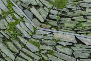 eski yer yeşil alanlarda dekore edilmiştir.