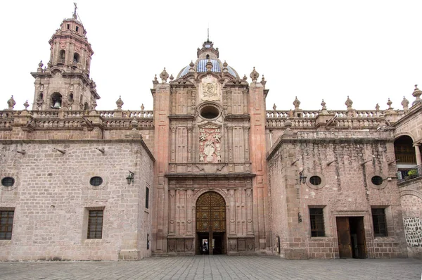 Puertas Del Templo Colonial Morelia Michoacan México —  Fotos de Stock