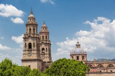 Dome Katedrali morelia michoacan., Meksika