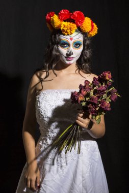 Meksika temsilcisi ölülerin Catrina günü