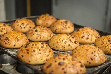 Chilindrina ekmek taze pişmiş yemek