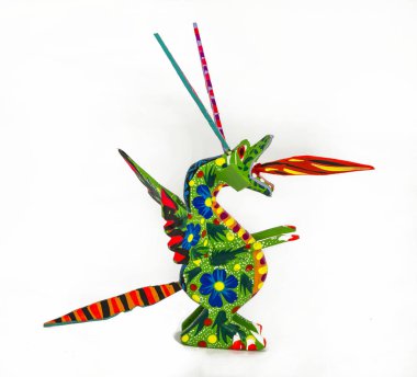 Meksika Alebrijes heykeller temsilcisi unsurları