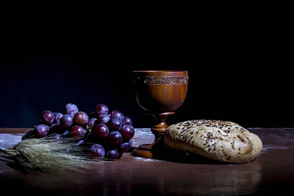 Jejum Por Pão Água Para Fortalecer Espírito — Fotografia de Stock