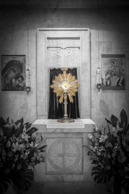 Blessed Sacrament hayranlığı Şapel içinde görüntü