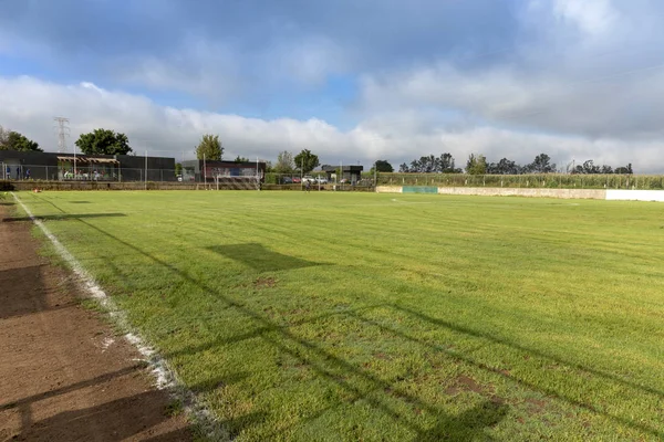 Velho campo de futebol — Fotografia de Stock