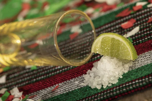 Detail of tequila shot — Stock Photo, Image