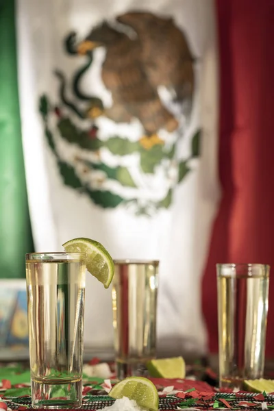 Szczegół strzał Tequila — Zdjęcie stockowe