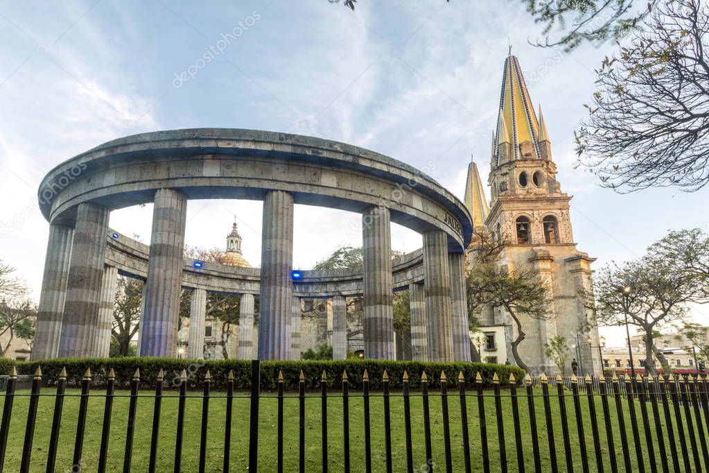 Guadalajara Roundabout of illustrious men