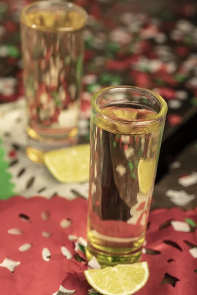 Detail of tequila shot — Stock Photo, Image